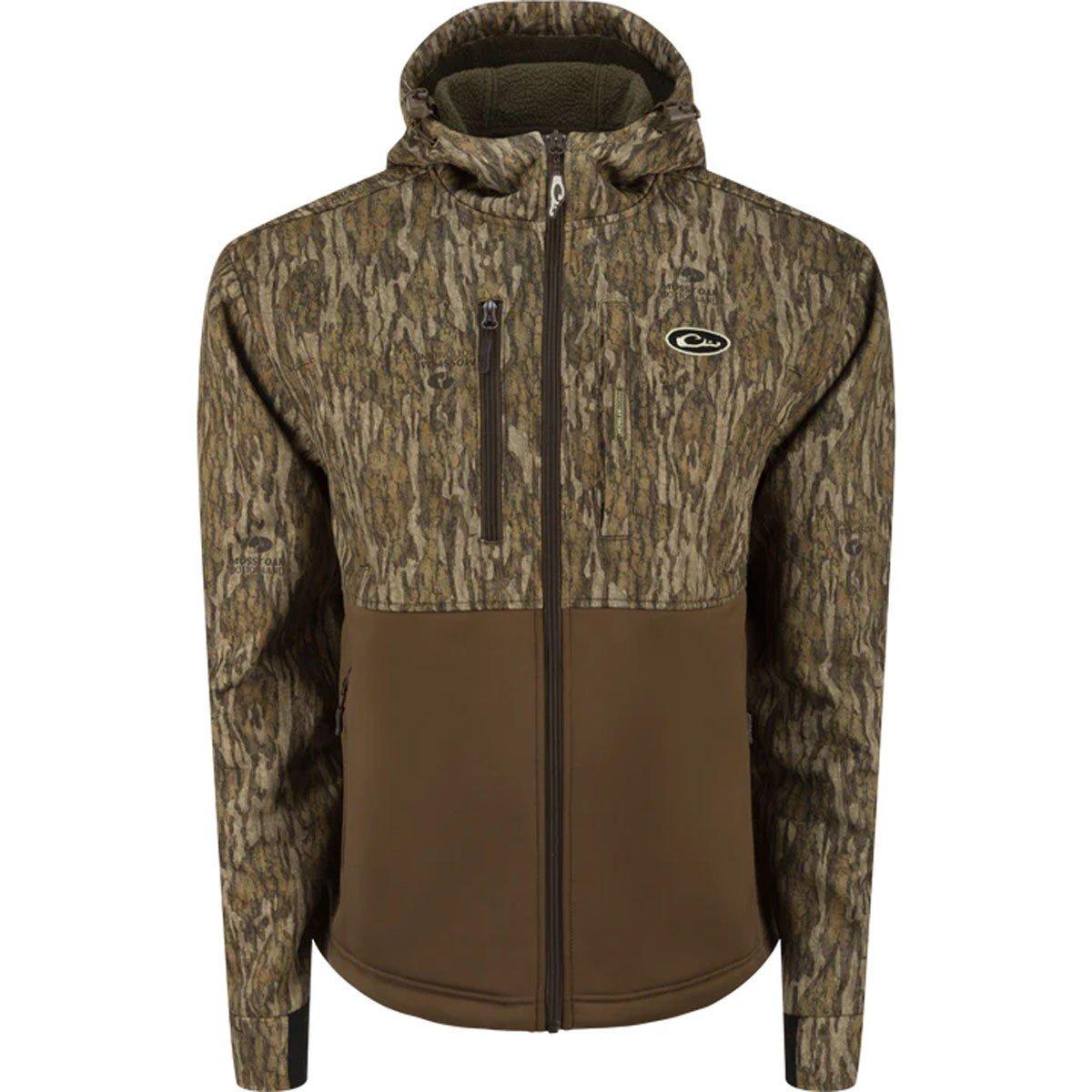 Men's Drake Waterfowl MST Hole Shot Eqwader Hooded Shell Jacket - Drake Waterfowl