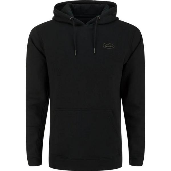 Men's Drake Waterfowl The Three End Hunting Hoodie 2XLarge Black