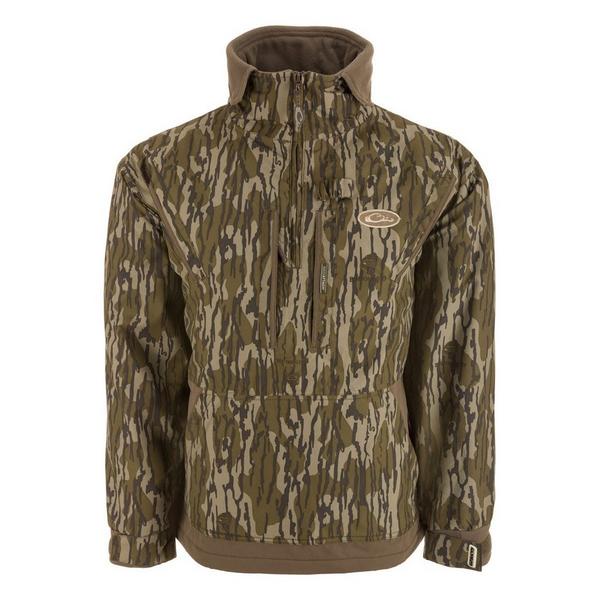 Men's Drake Waterfowl MST Waterproof Fleece Lined 1/4 Zip Jacket