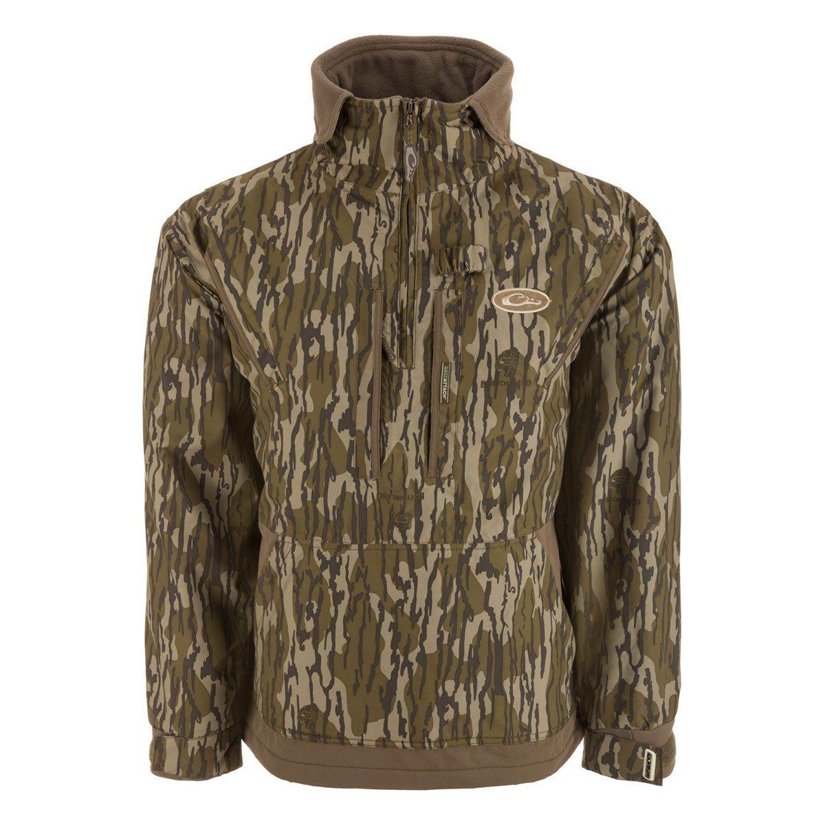 Men's Drake Waterfowl MST Waterproof Fleece Lined 1/4 Zip Jacket - Drake Waterfowl