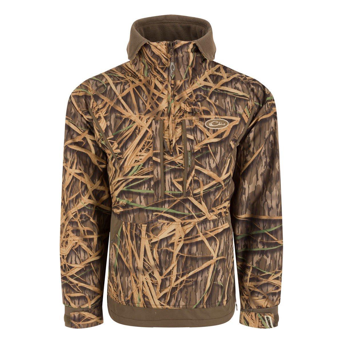 Men's Drake Waterfowl MST Waterproof Fleece Lined 1/4 Zip Jacket