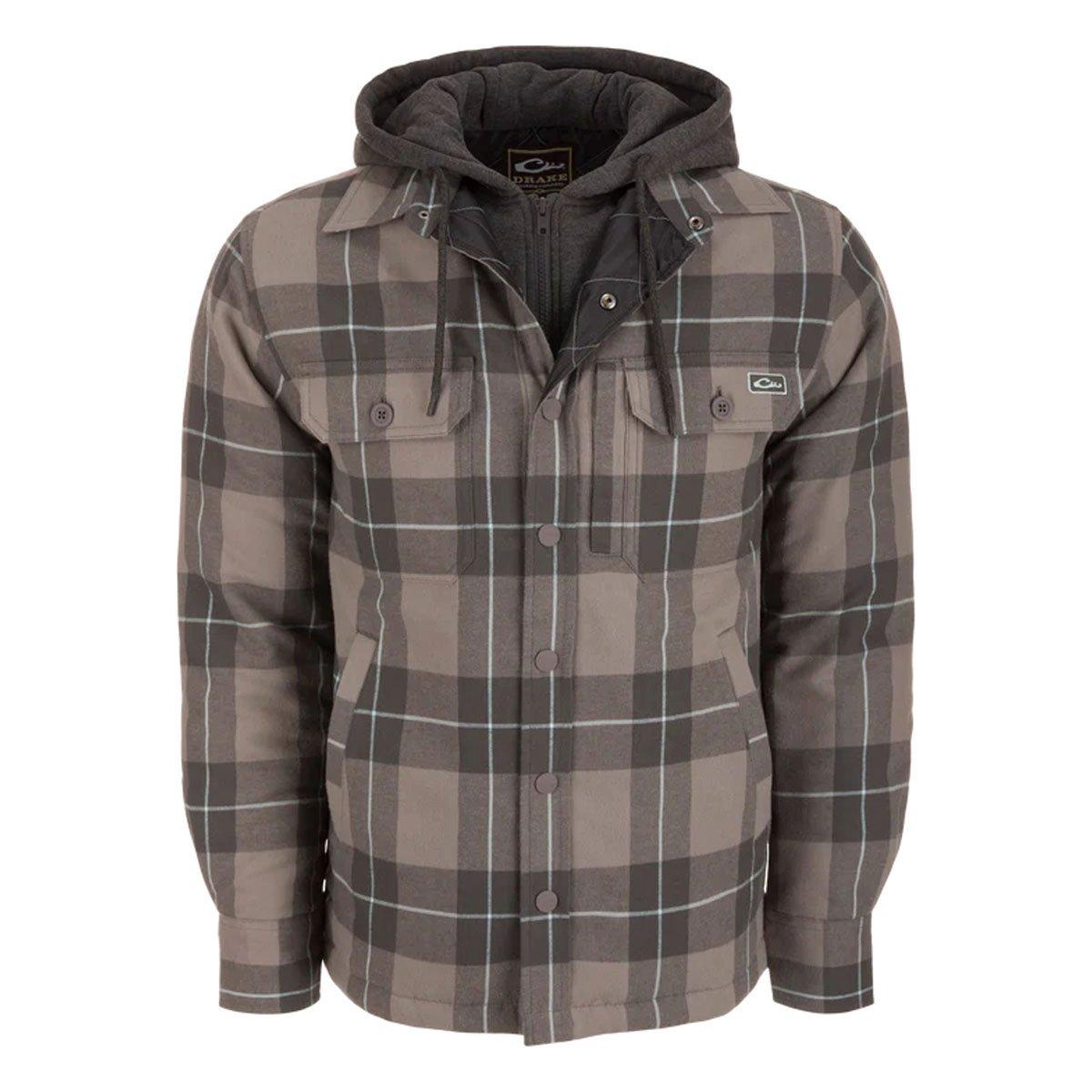 Men's Drake Waterfowl The Campfire Flannel Hoodie - Drake Waterfowl