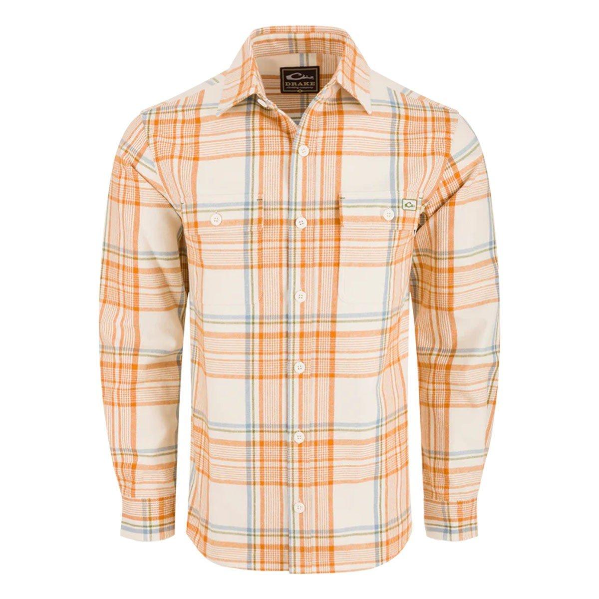 Men's Drake Waterfowl Legacy Plaid Long Sleeve Flannel - Drake Waterfowl