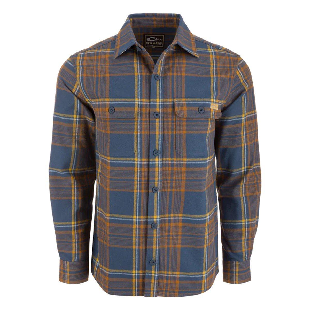 Men's Drake Waterfowl Legacy Plaid Long Sleeve Flannel - Drake Waterfowl