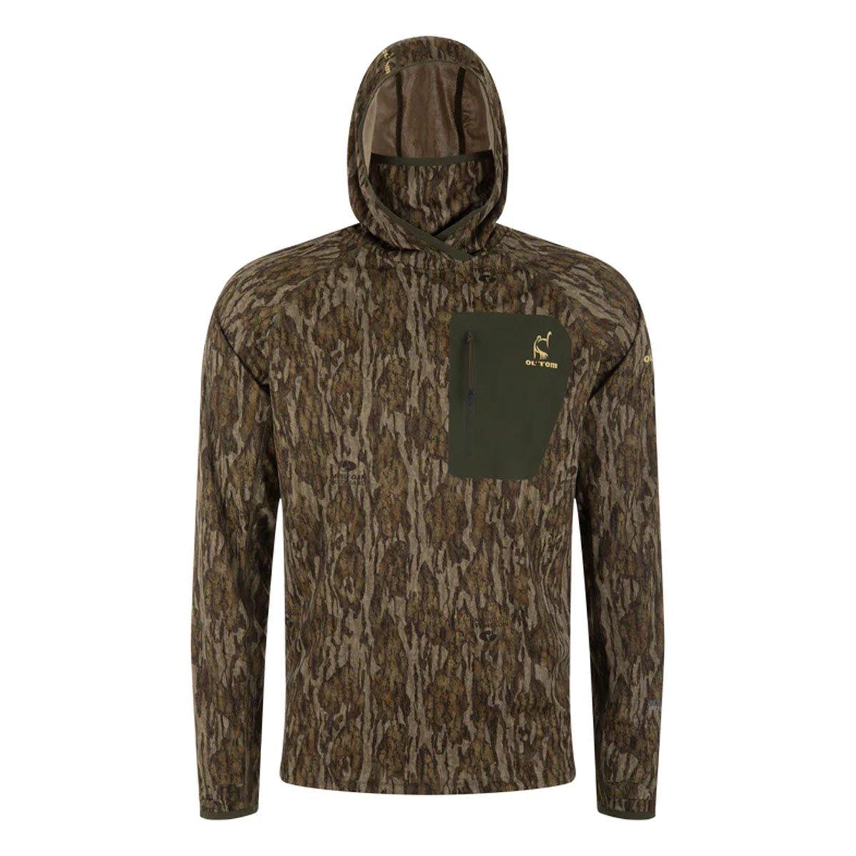Men's Ol' Tom Early Bird Gator Long Sleeve Hooded Shirt - Ol' Tom