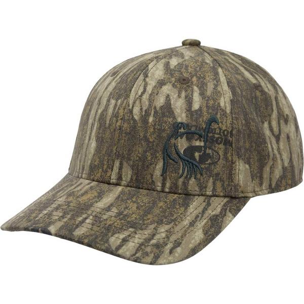 Men's Ol' Tom Side Logo Hunting Snapback Hat One Size Mossy Oak Bottomland