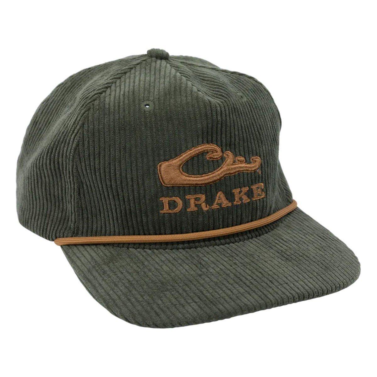 Drake X Lost Hat 3D Goat Rope Cord Cap - Drake Waterfowl