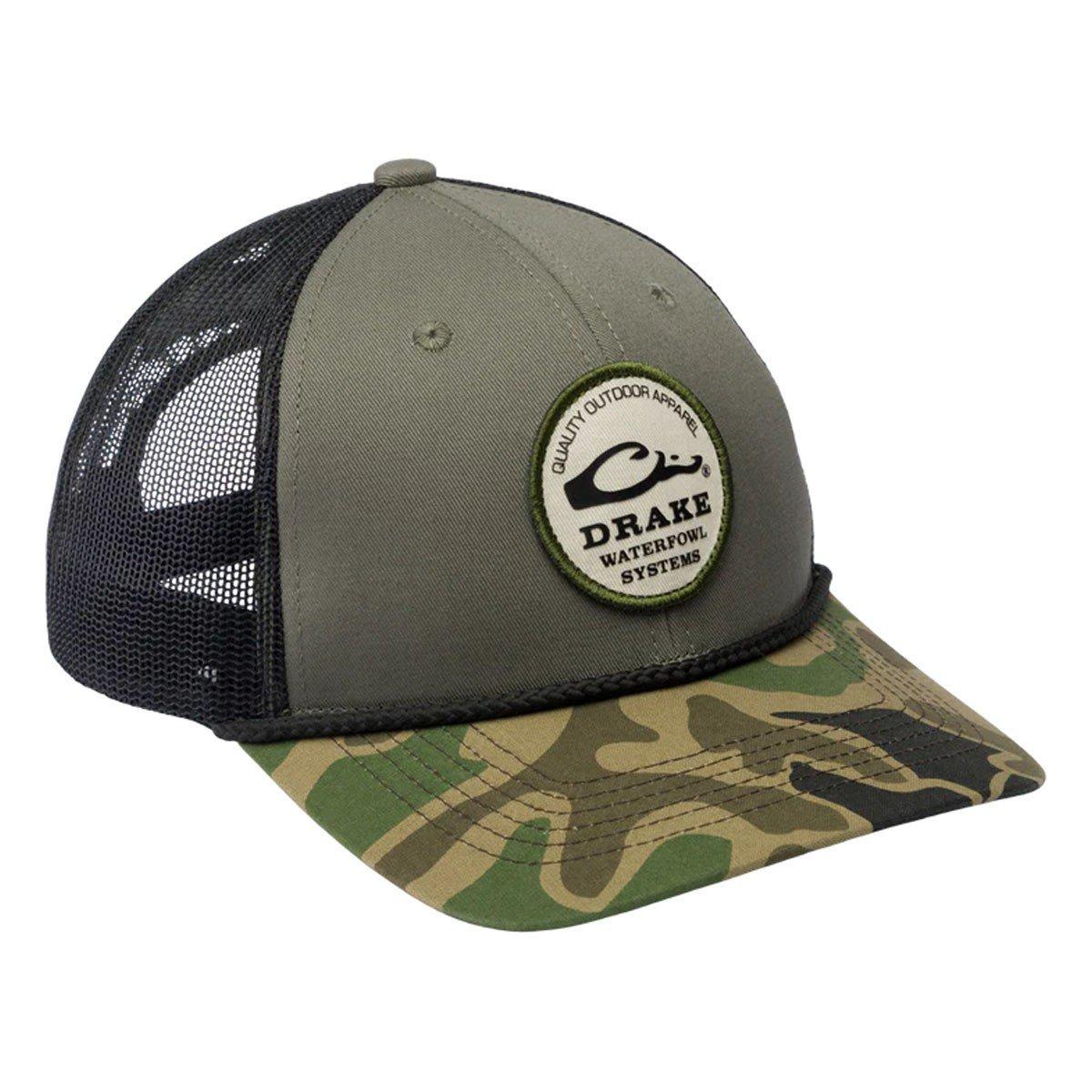 Drake Waterfowl Circle Badge Back Rope Adjustable Hat - Drake Waterfowl