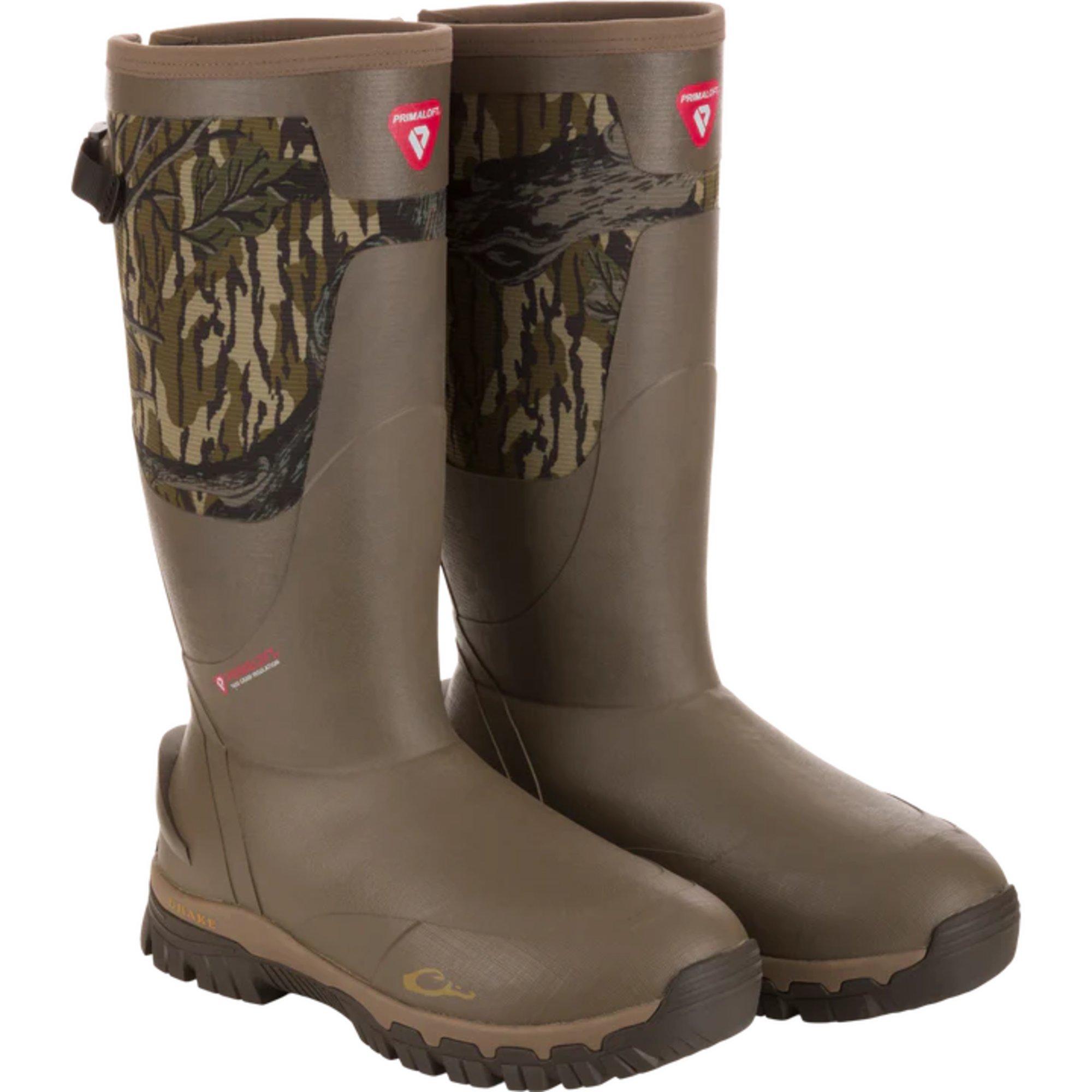 Men's Drake Waterfowl BMF1600 17" Rubber with Primaloft Insulation Boots - Drake Waterfowl