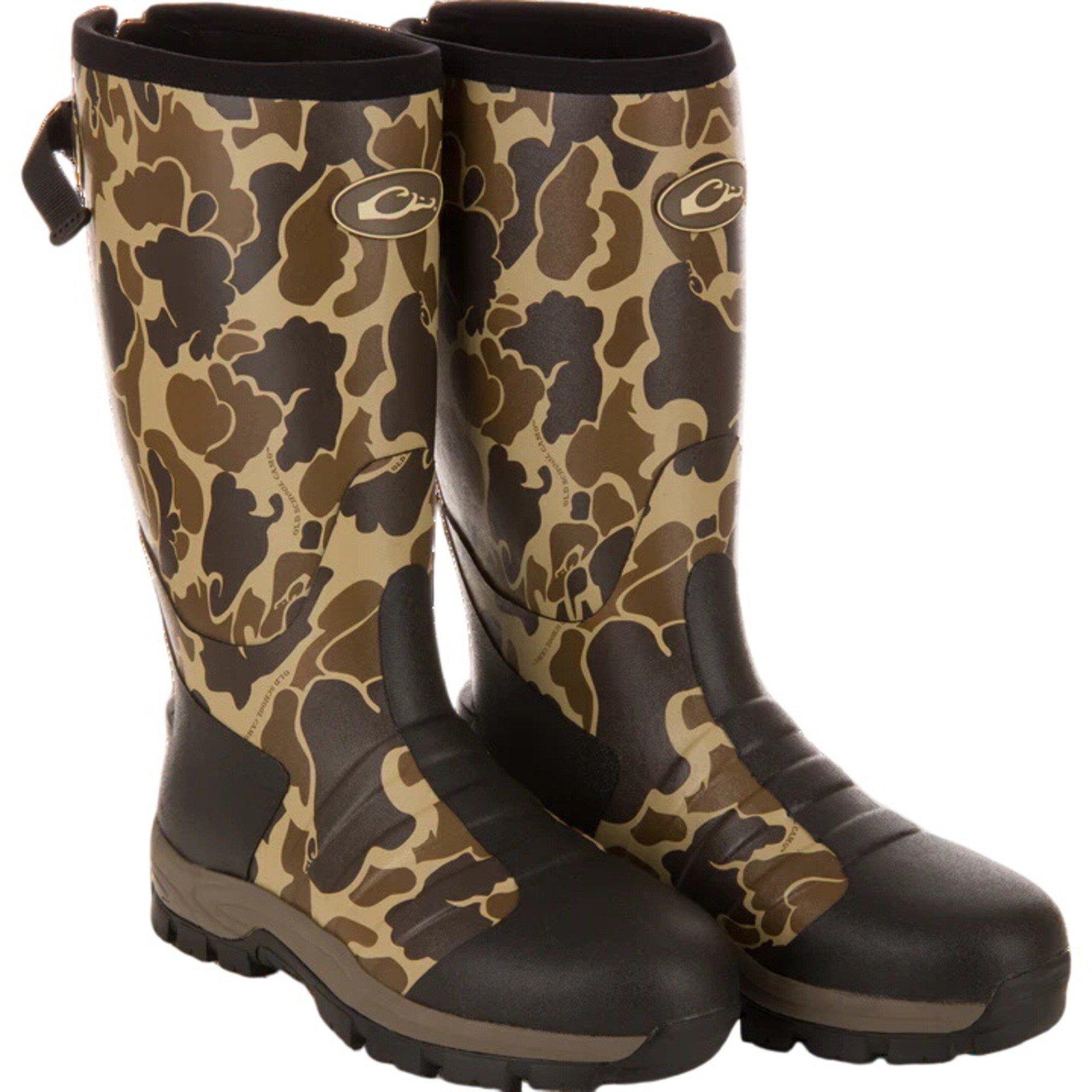 Men's Drake Waterfowl MST 16" Hybrid Mudder 3.0 Rubber Boots - Drake Waterfowl