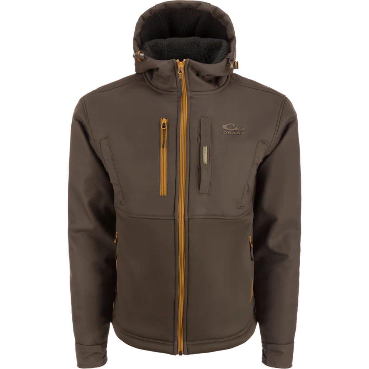 Men's Drake Waterfowl MST Hole Shot Eqwader Hooded Shell Jacket - Drake Waterfowl