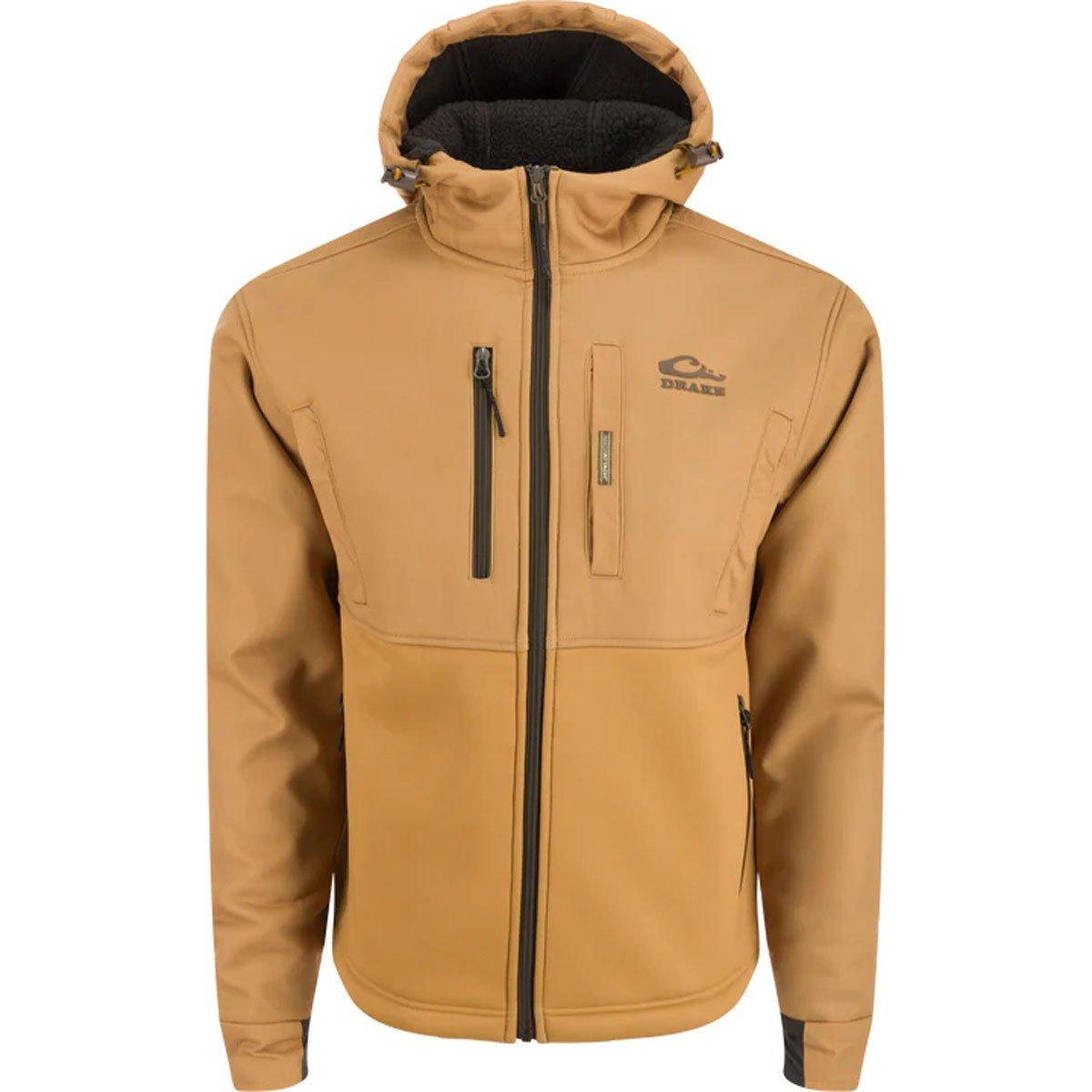Men's Drake Waterfowl MST Hole Shot Eqwader Hooded Shell Jacket - Drake Waterfowl