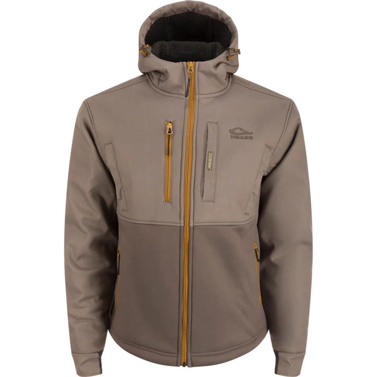 Men's Drake Waterfowl MST Hole Shot Eqwader Hooded Shell Jacket - Drake Waterfowl