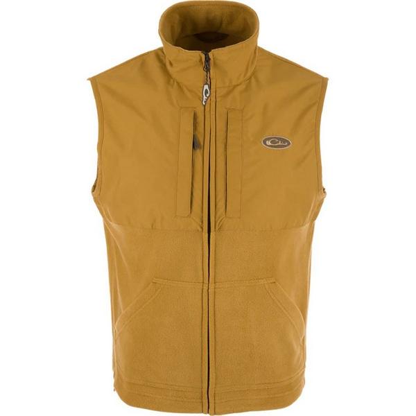 Men's Drake Waterfowl MST Eqwader Hunting Vest Large Field Khaki