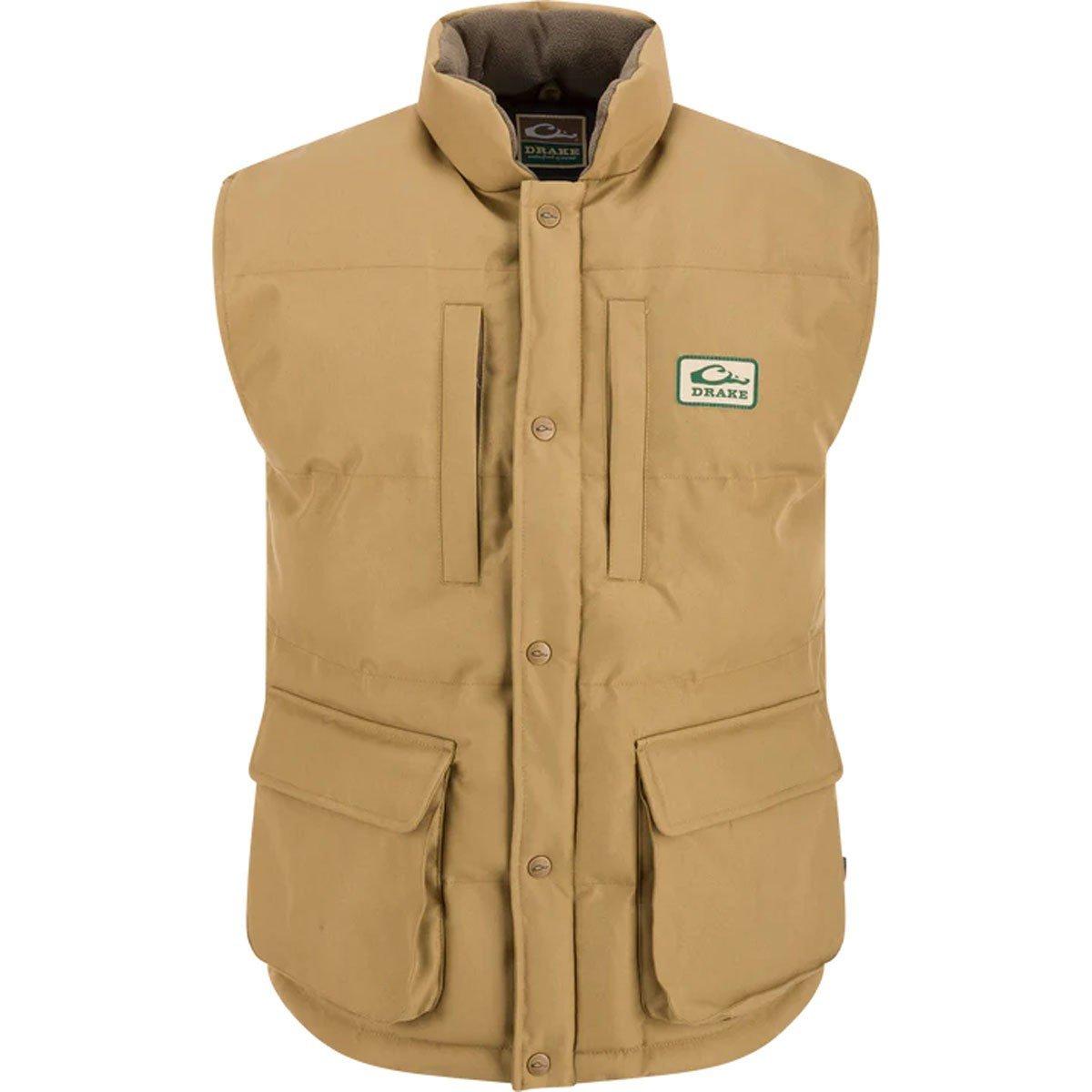 Men's Drake Waterfowl Throwback 80 Featherless Puffer Vest - Drake Waterfowl