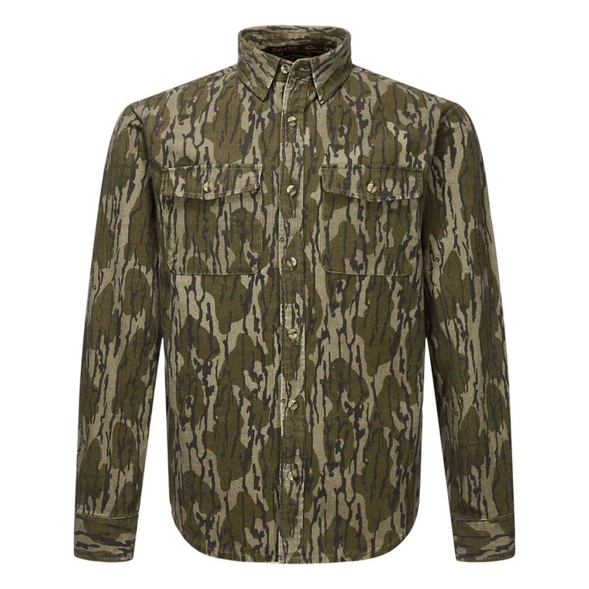 Men's Drake Waterfowl Throwback 80 Button Down Shirt - Drake Waterfowl
