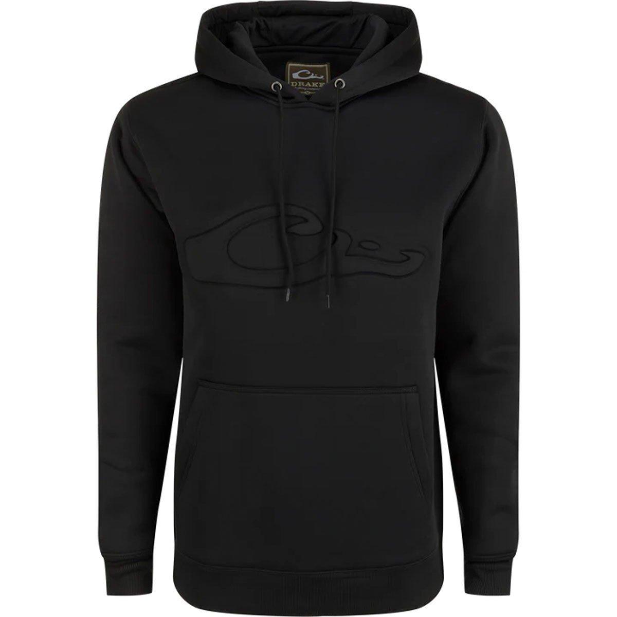 Men's Drake Waterfowl Back Eddy Embossed Hoodie - Drake Waterfowl
