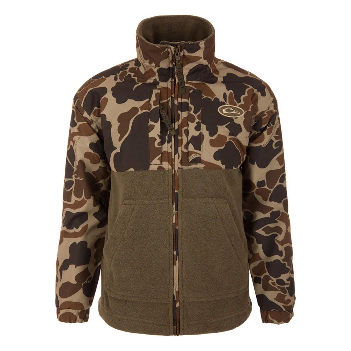 Youth Drake Waterfowl MST Eqwader Full Zip Jacket - Drake Waterfowl