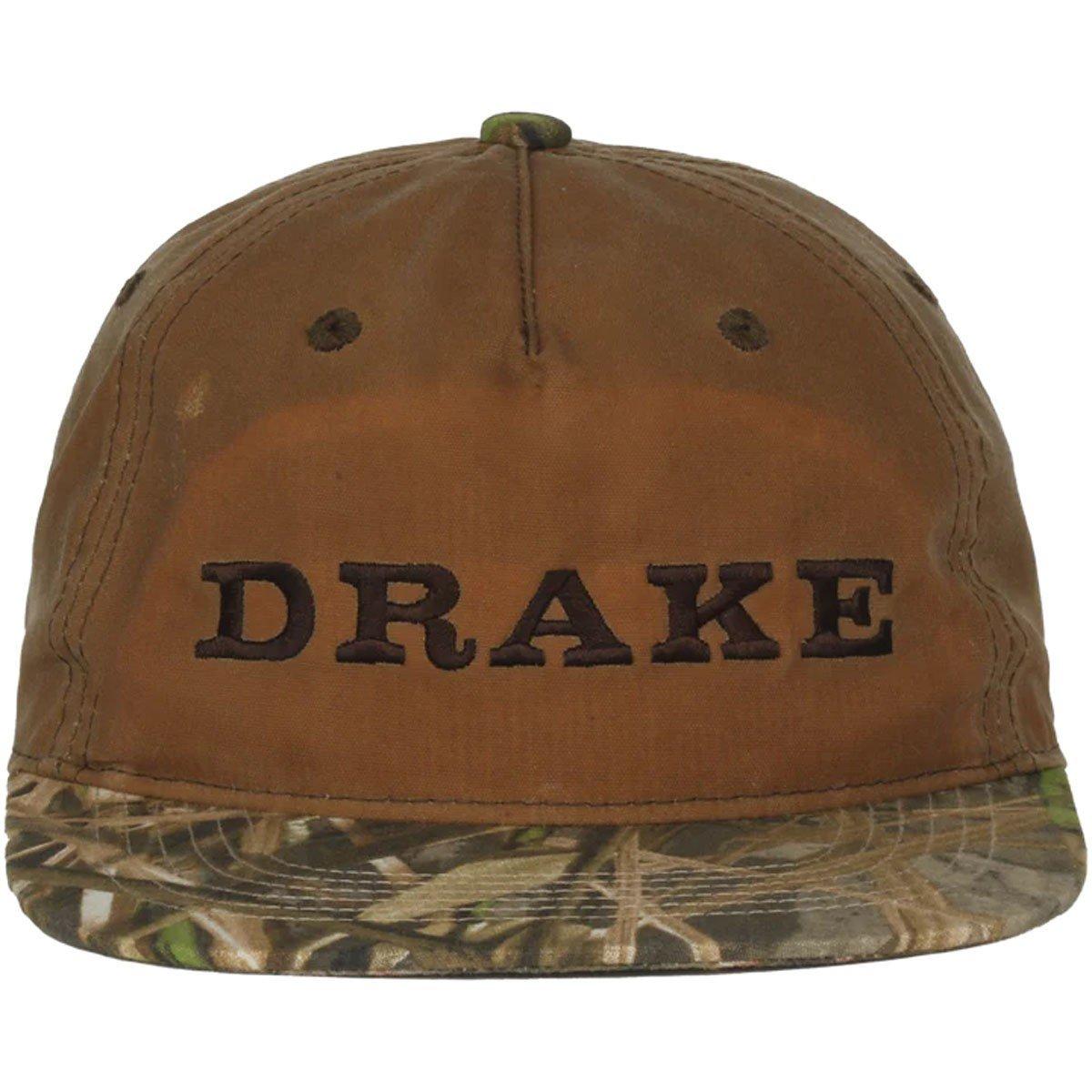 Drake Waterfowl Waxed Flatbill Adjustable Hat - Drake Waterfowl