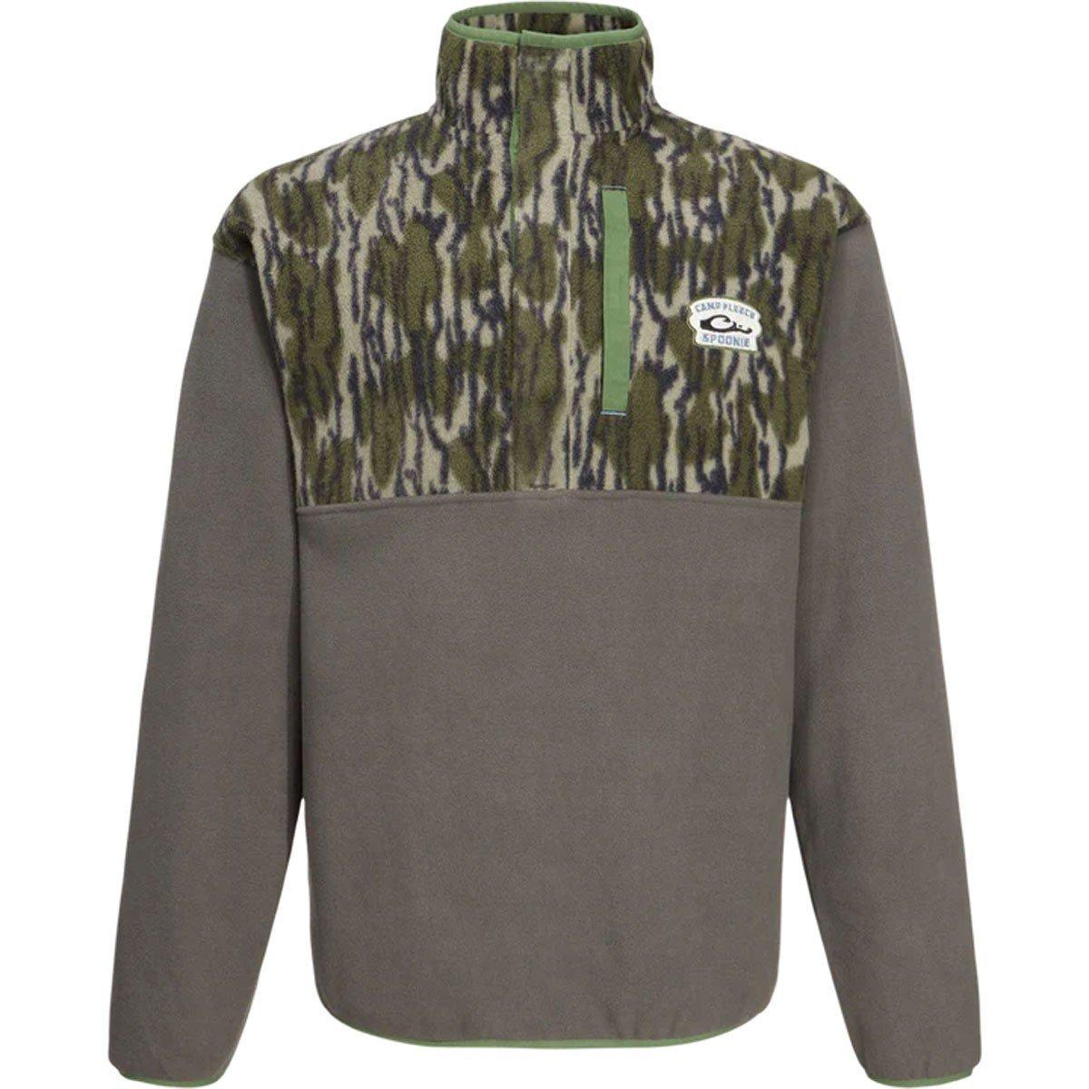 Men's Drake Waterfowl Camp Fleece Limited Edition 1/2 Snap - Drake Waterfowl