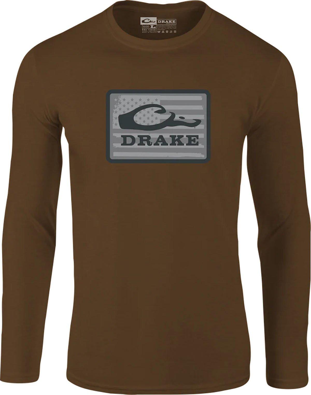 Men's Drake Waterfowl Graphic Work Long Sleeve T-Shirt - Drake Waterfowl
