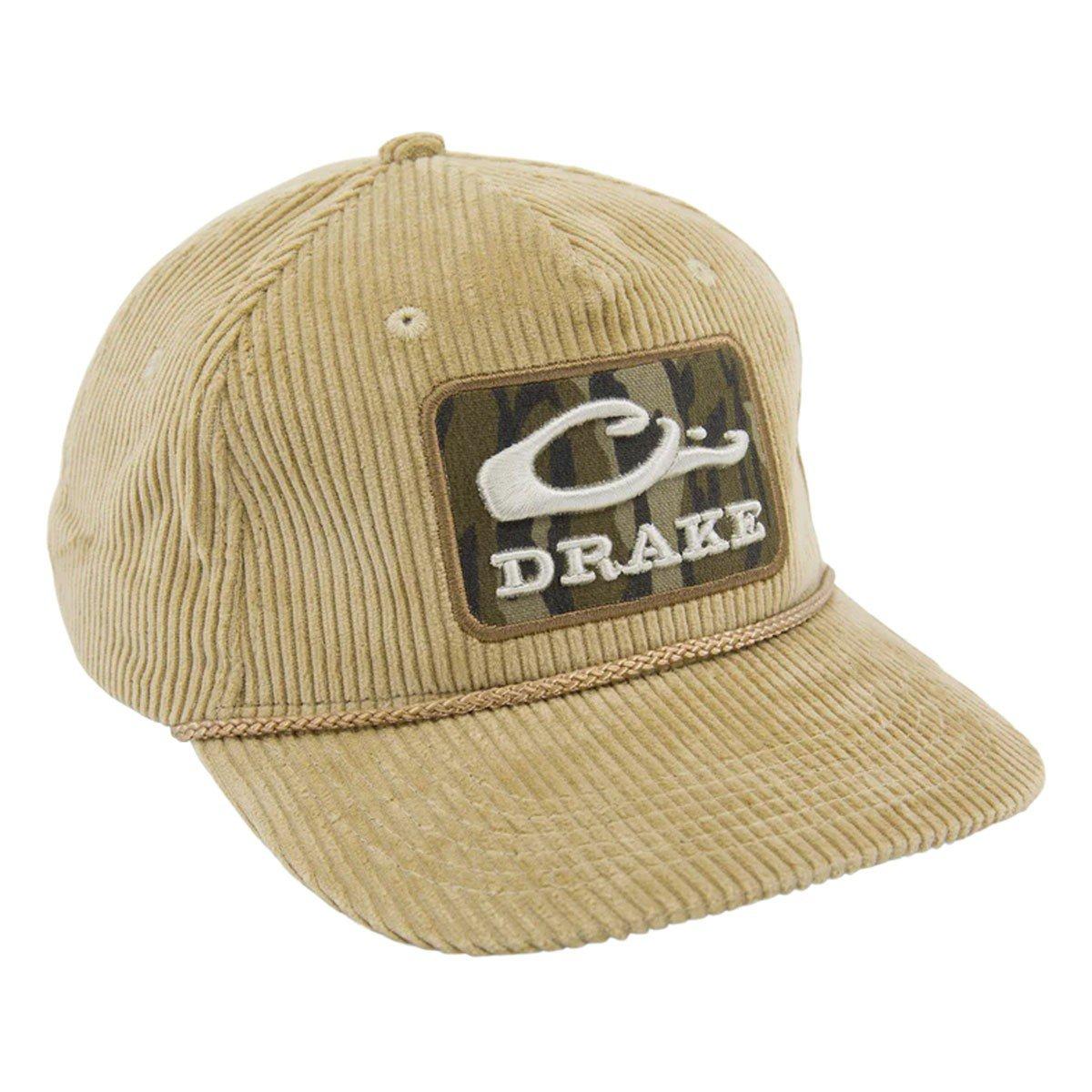 Drake Waterfowl OG Bottomland Patch Cord Rope Adjustable Hat - Drake Waterfowl