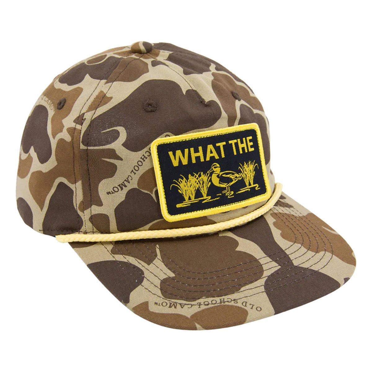 Drake Waterfowl Drake What The Duck Rope Snapback Hat - Drake Waterfowl
