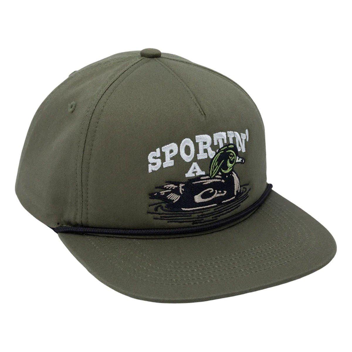 Drake Waterfowl Sportin' A Woodie Rope Snapback Hat - Drake Waterfowl