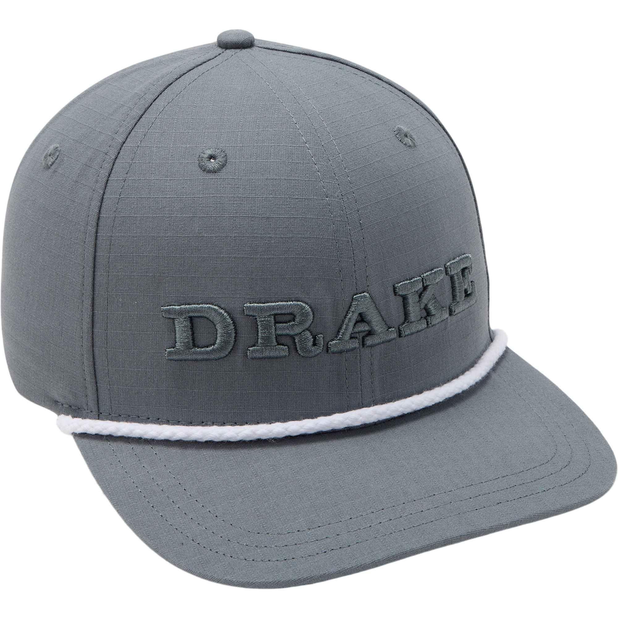 Drake Waterfowl Ripstop Flatbill Rope Adjustable Hat - Drake Waterfowl