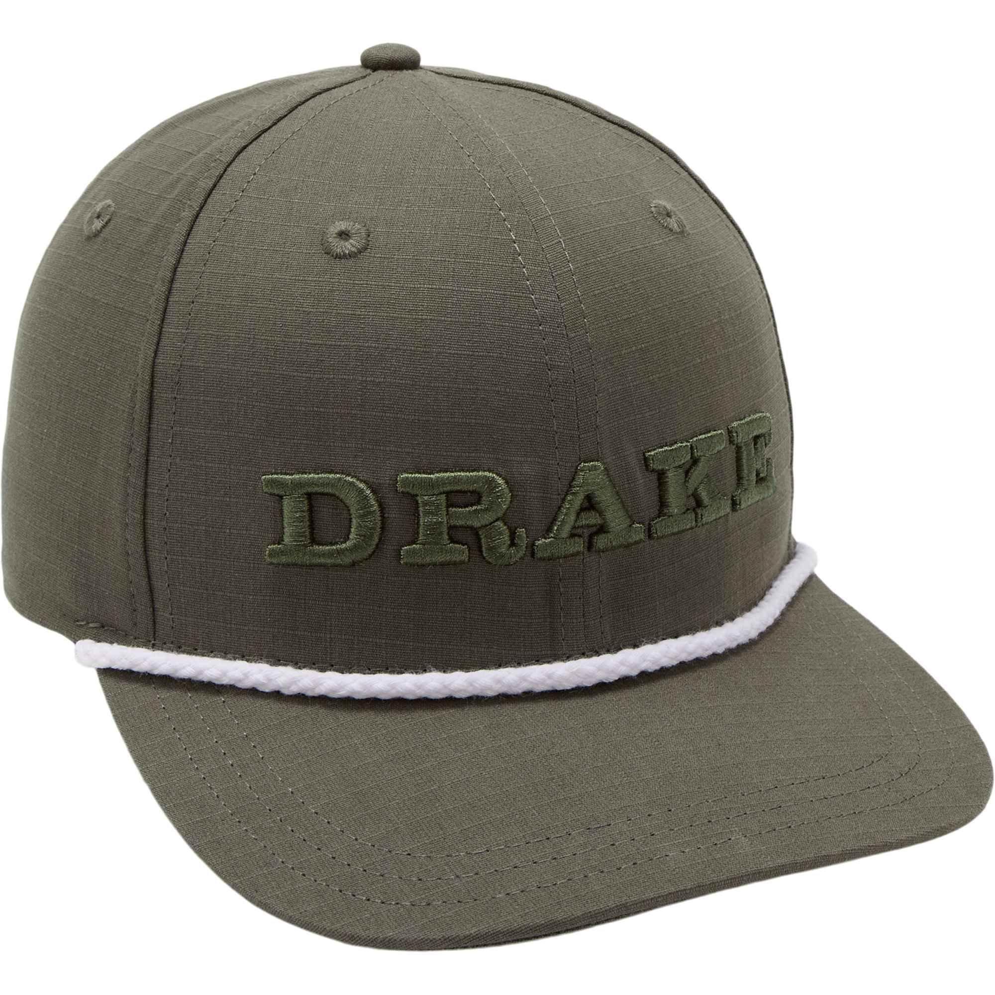 Drake Waterfowl Ripstop Flatbill Rope Adjustable Hat - Drake Waterfowl