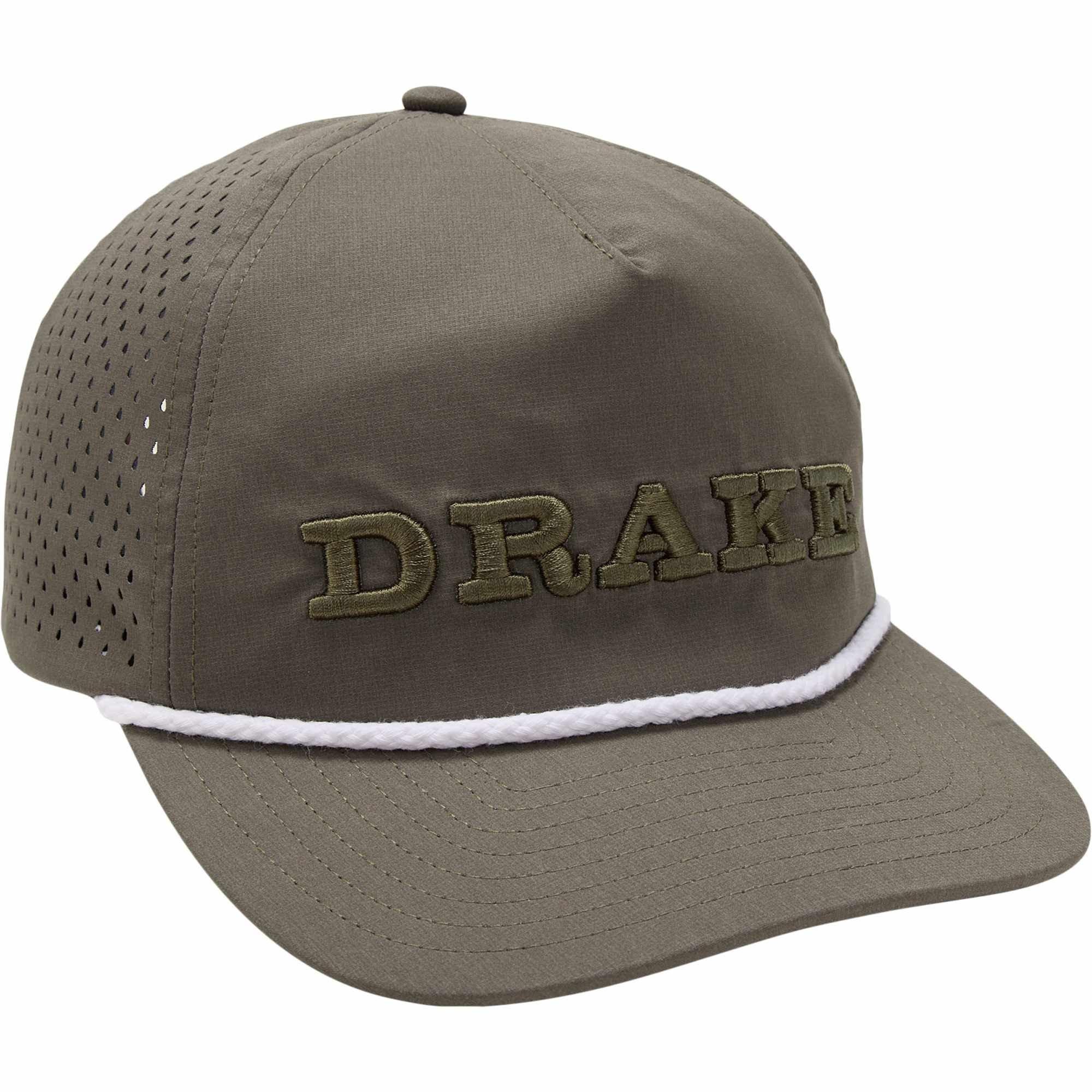 Drake Waterfowl Perforated Flatbill Roper Adjustable Hat - Drake Waterfowl
