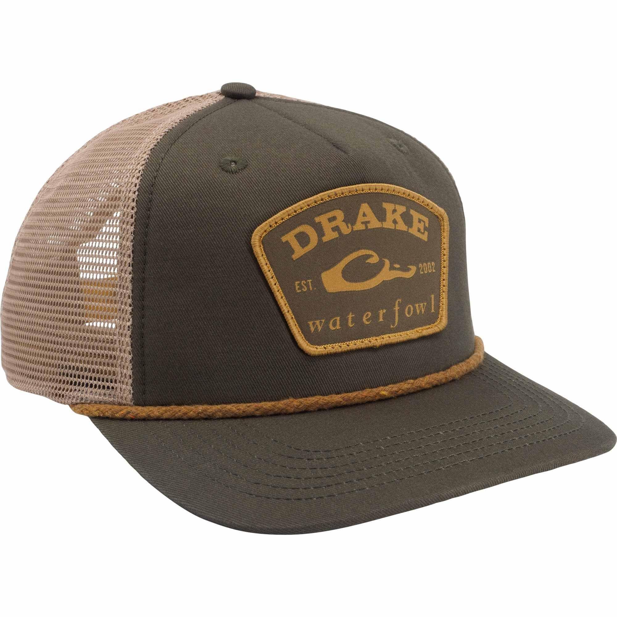 Drake Waterfowl X Lost Drake Patch Rancheero Rope Adjustable Hat - Drake Waterfowl