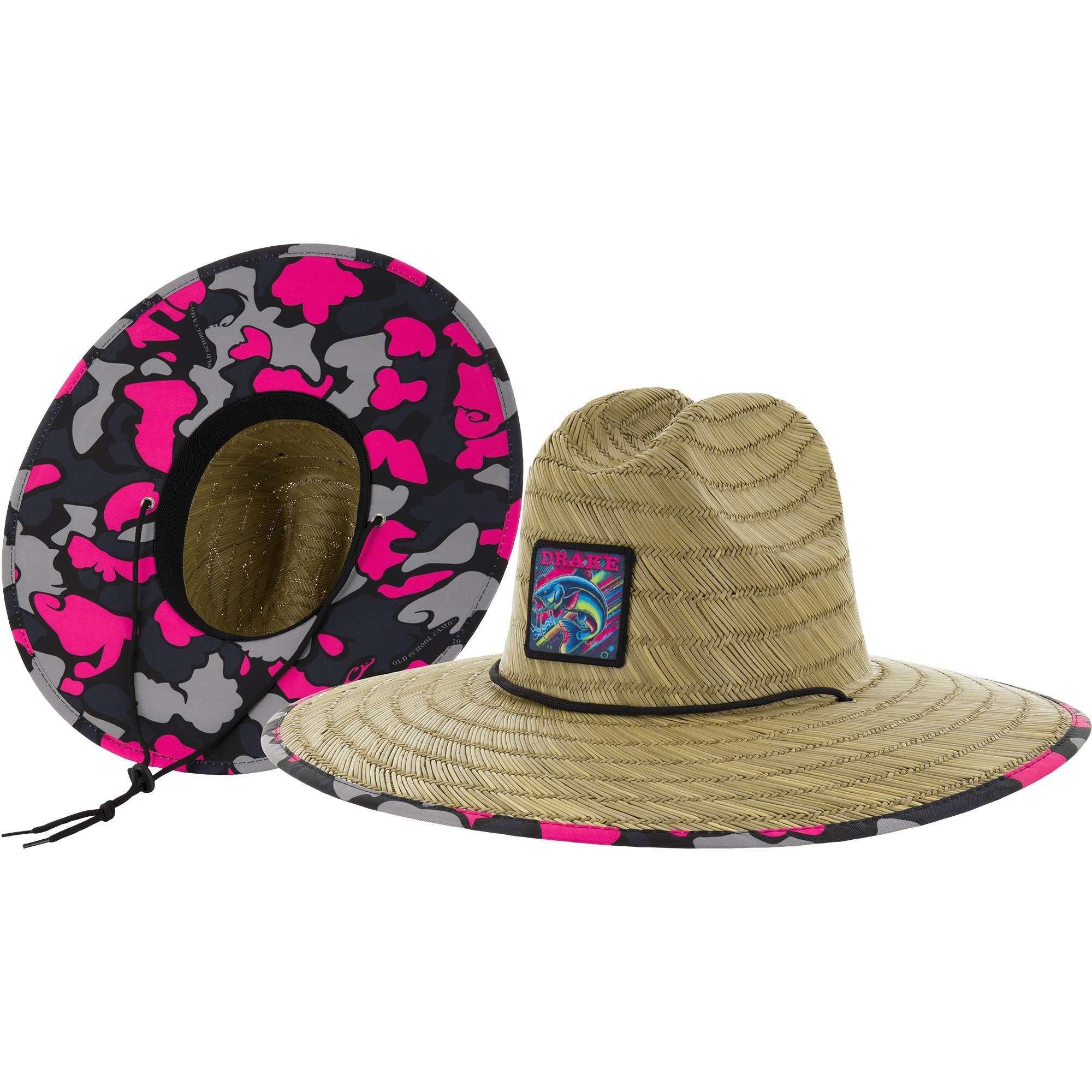 Drake Waterfowl X Lost Lake Shore Straw Sun Hat - Drake Waterfowl