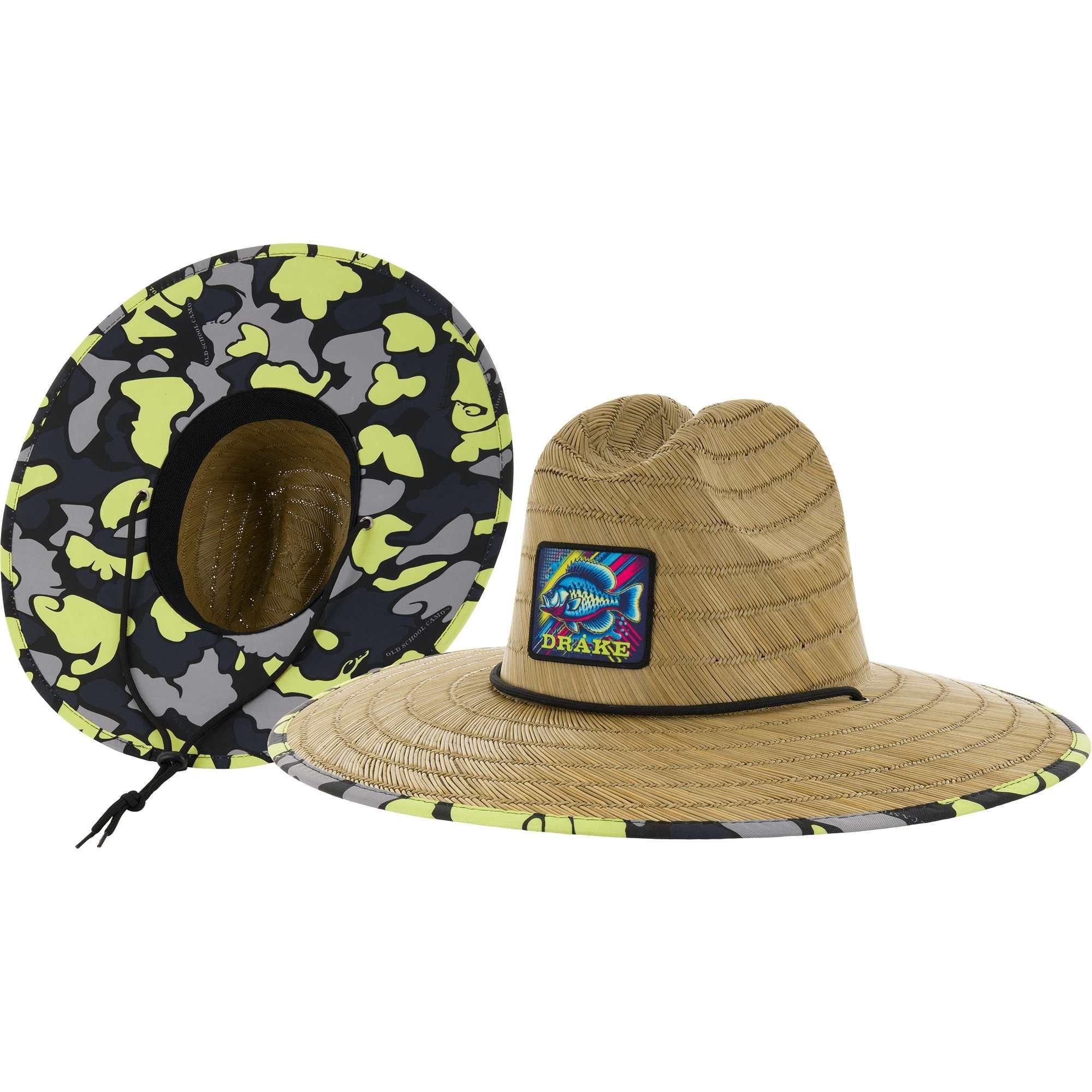 Drake Waterfowl X Lost Lake Shore Straw Sun Hat - Drake Waterfowl