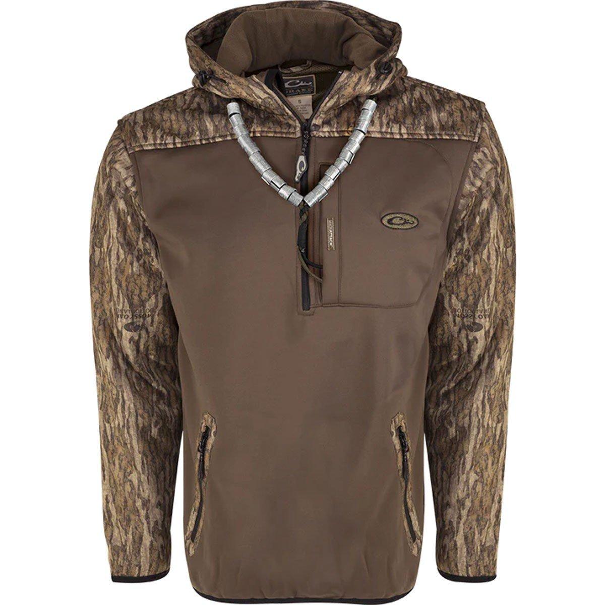 Men's Drake Waterfowl MST Endurance Soft Shell 1/4 Zip Pullover - Drake Waterfowl