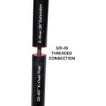 X-Over Carbon 20 inchPole Extension - Thumbnail 2 of 6