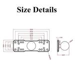 HD Innovations Marine Electronics Plate UMS 1.5" Ball Mount - Thumbnail 2 of 4