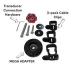 HD Innovations X-Over Carbon Forward Facing Sonar Pole System with Ice Tripod - Thumbnail 6 of 10