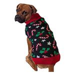 Fashion Pet Holiday Candy Cane Toss Dog Sweater - Thumbnail 2 of 3