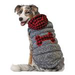 Fashion Pet Buffalo Plaid Dog Coat - Thumbnail 2 of 3