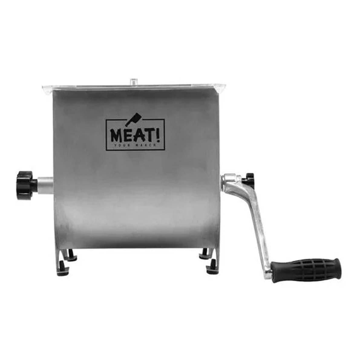 MEAT! Your Maker Manual 20 lb Meat Mixer Non-Tilt - MEAT! Your Maker