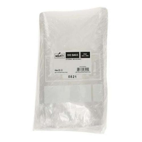 MEAT! Your Maker External Vacuum Bags 100 Pack Pint - Primary Image