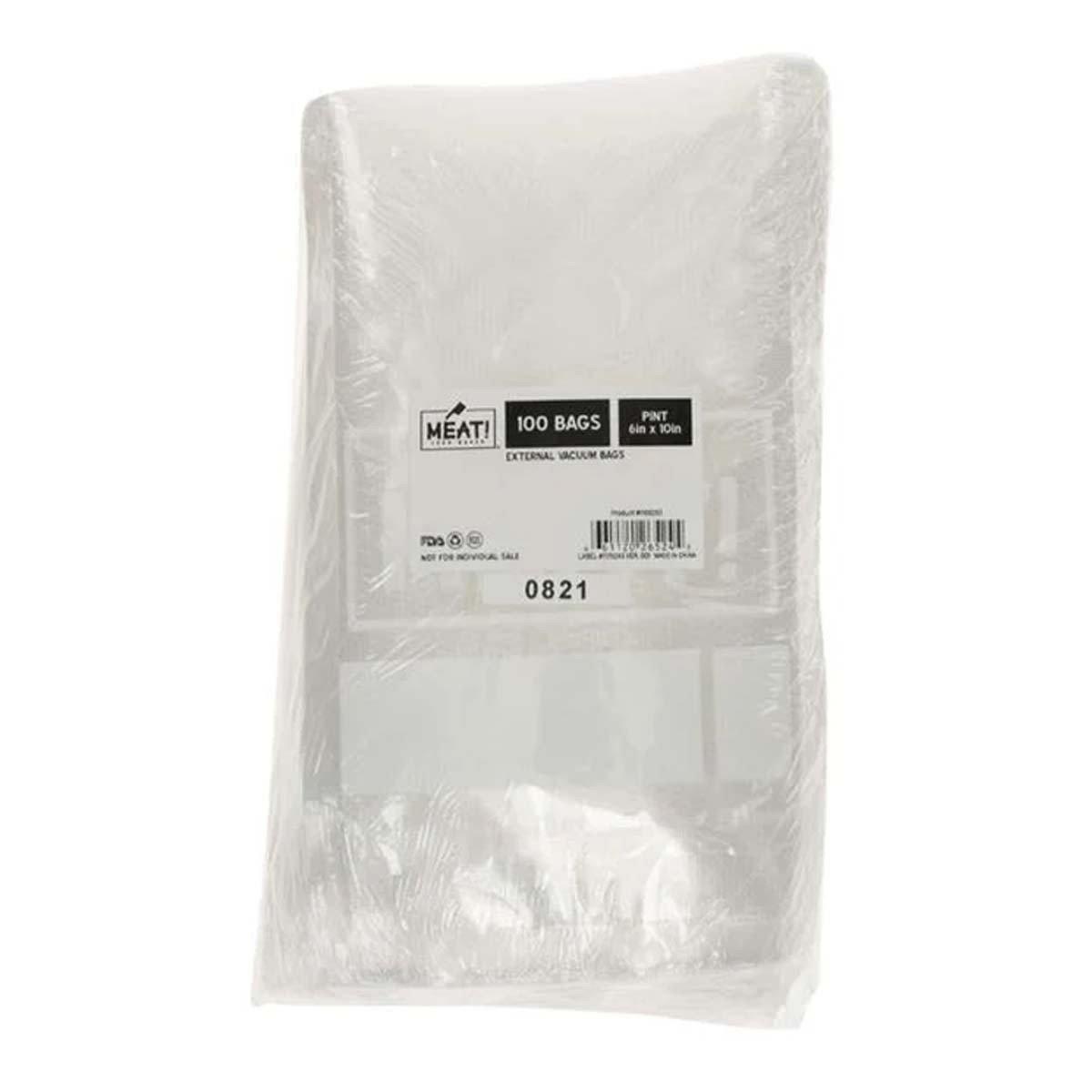 MEAT! Your Maker External Vacuum Bags 100 Pack Pint - MEAT! Your Maker