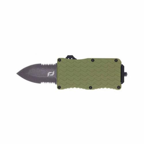 Schrade Uproar Tactical Mini D/A Serrated OTF Automatic Knife - Primary Image