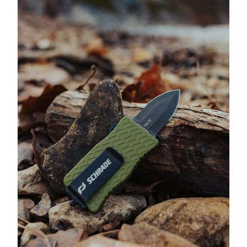 Schrade Uproar Tactical Mini D/A Serrated OTF Automatic Knife - Primary Image