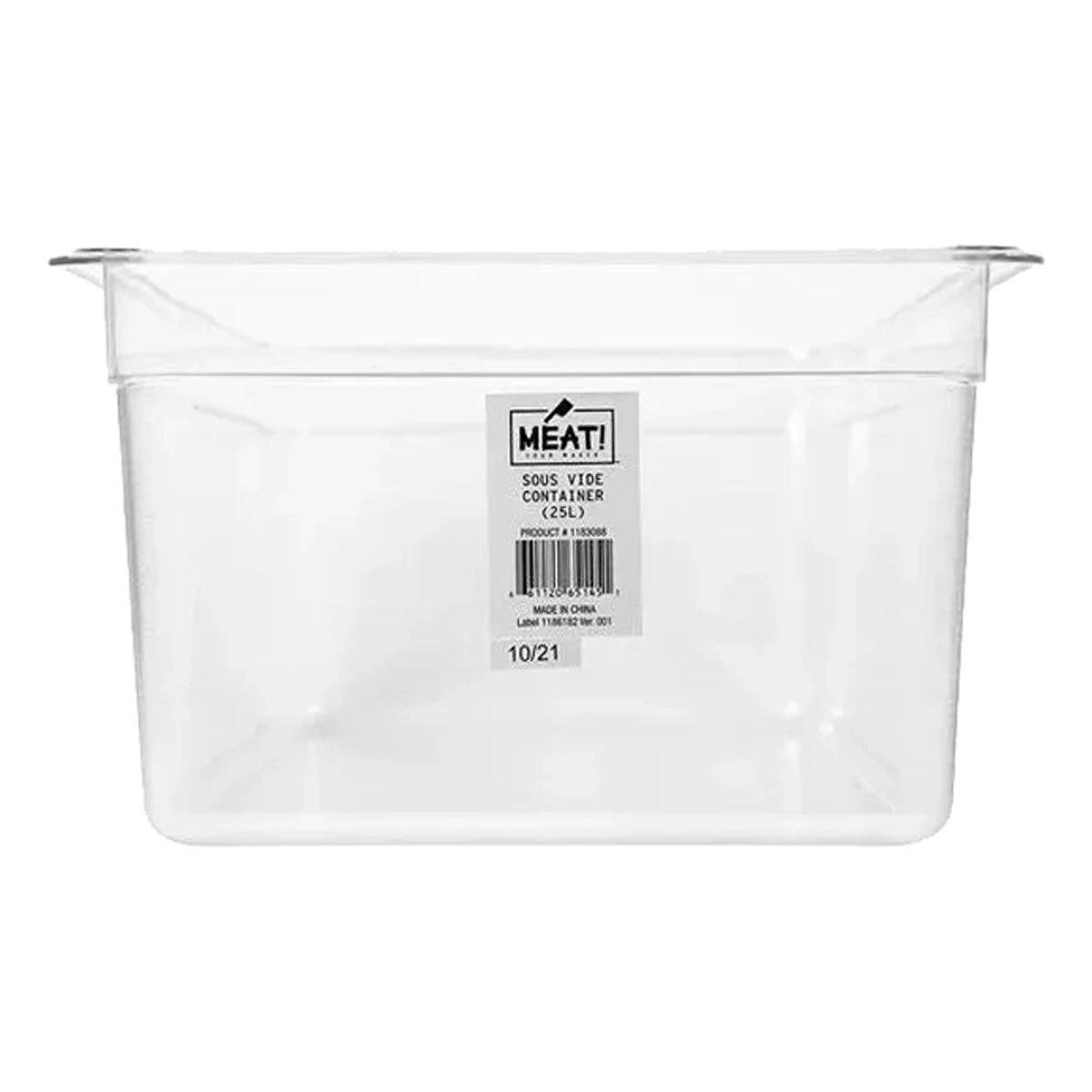 MEAT! Your Maker Sous Vide Container 25L - MEAT! Your Maker