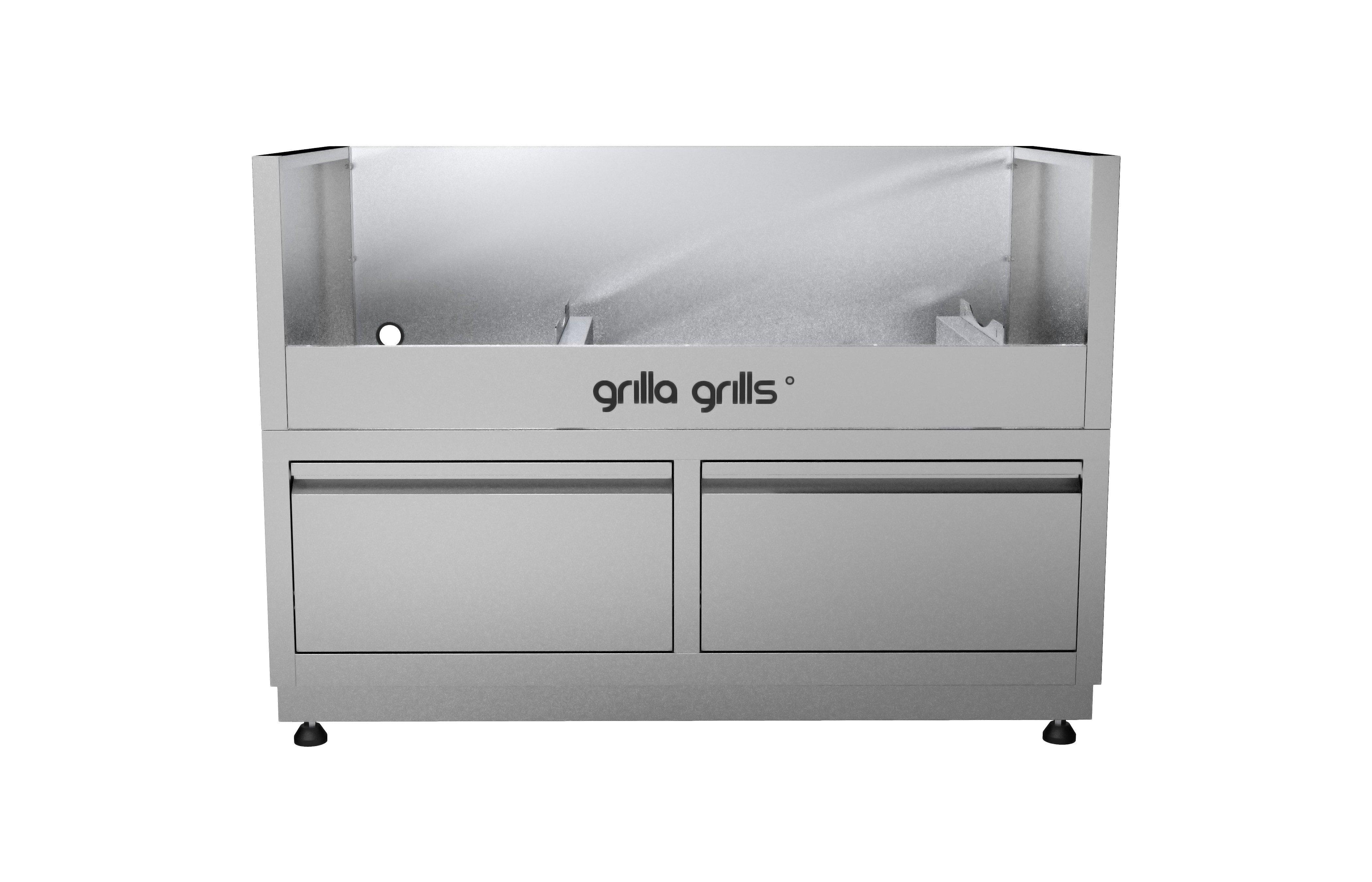 Grilla Outdoor Kitchen Built in Cabinet (Silverbac-Kong) - Grilla