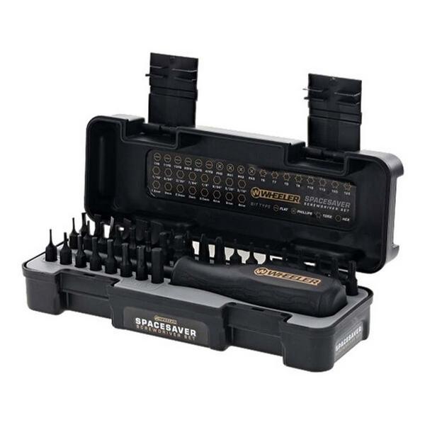 WHEELER 36 Piece Spacesaver Screwdriver Set