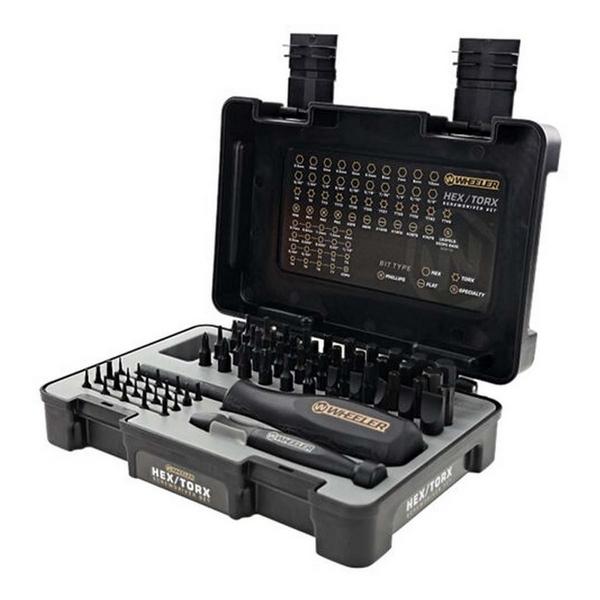 WHEELER 65 Piece Hex/Torx Screwdriver Set