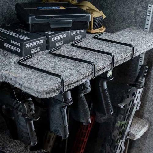 Lockdown Shelf Handgun Rack - 4 Pack - Primary Image